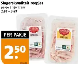 Poiesz Slagerskwaliteit reepjes aanbieding