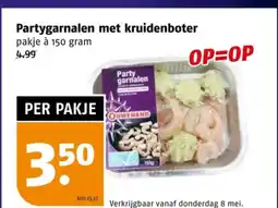 Poiesz Partygarnalen met kruidenboter aanbieding