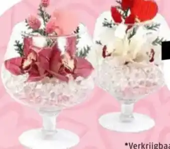 Poiesz Moederdag arrangement cognac glas aanbieding