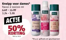 Poiesz Kneipp voor dames aanbieding
