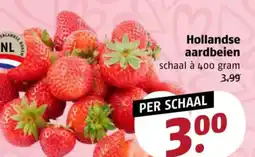 Poiesz Hollandse aardbeien aanbieding