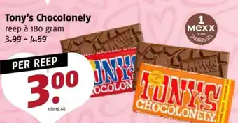 Poiesz Tony's Chocolonely aanbieding