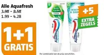Poiesz Alle Aquafresh aanbieding