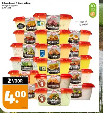 Poiesz Johma brood & toast salade aanbieding