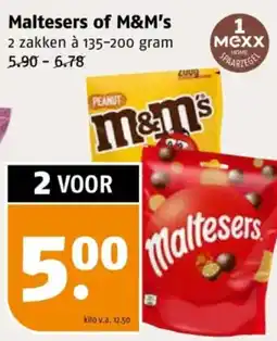 Poiesz Maltesers of M&M's aanbieding