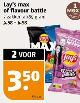 Poiesz Lay's max of flavour battle aanbieding