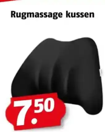 Poiesz Rugmassage kussen aanbieding