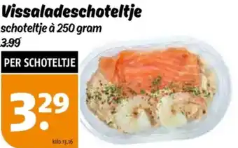 Poiesz Vissaladeschoteltje aanbieding