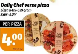 Poiesz Daily Chef verse pizza aanbieding