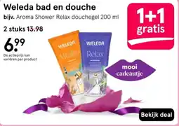 Etos Weleda bad en douche aanbieding