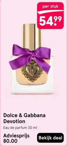 Etos Dolce & Gabbana Devotion aanbieding