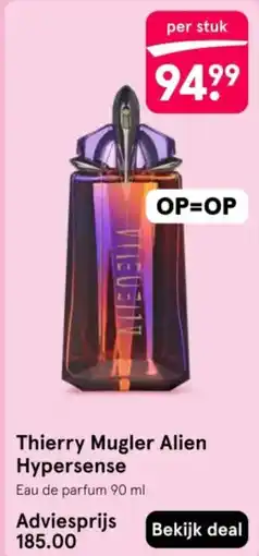 Etos Thierry Mugler Alien Hypersense aanbieding