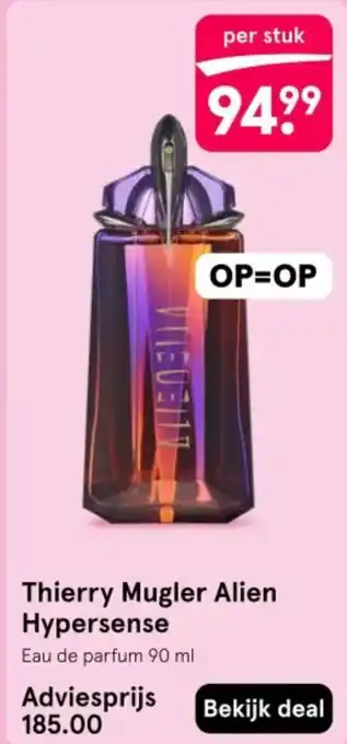 Etos Thierry Mugler Alien Hypersense aanbieding