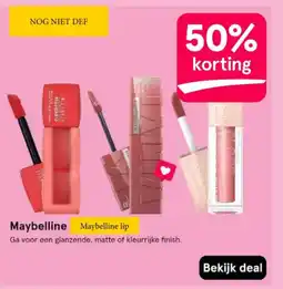 Etos Maybelline aanbieding