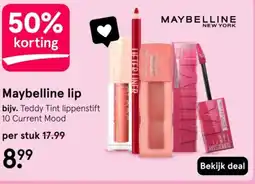 Etos Maybelline lip aanbieding
