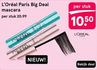 Etos L'Oréal Paris Big Deal mascara aanbieding