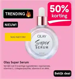 Etos Olay Super Serum aanbieding