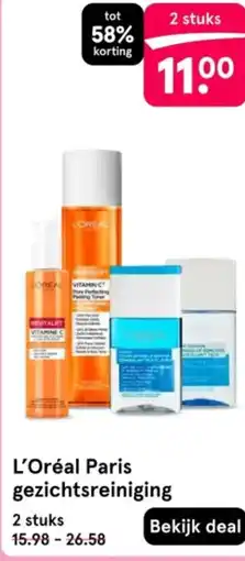 Etos L'Oréal Paris gezichtsreiniging aanbieding