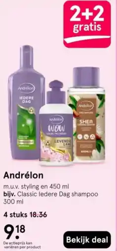 Etos Andrélon aanbieding