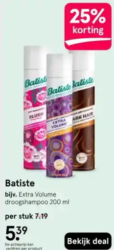 Etos Batiste aanbieding