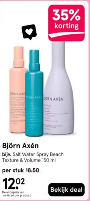 Etos Björn Axén aanbieding