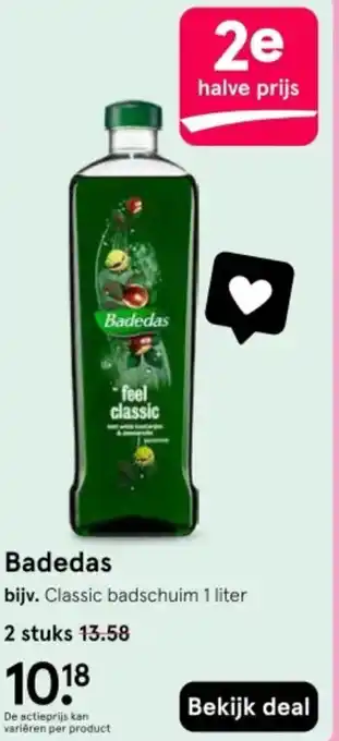 Etos Badedas aanbieding
