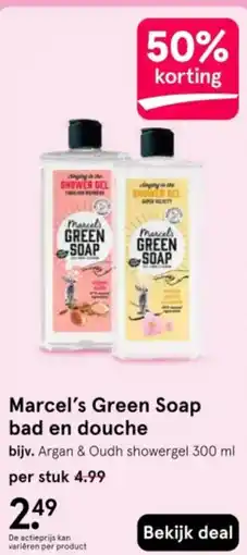 Etos Marcel's Green Soap bad en douche aanbieding