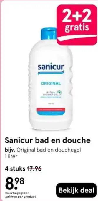 Etos Sanicur bad en douche aanbieding