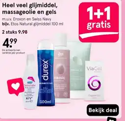 Etos Heel veel glijmiddel, massageolie en gels aanbieding