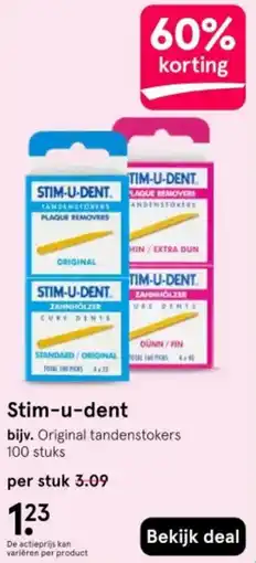Etos Stim U dent aanbieding
