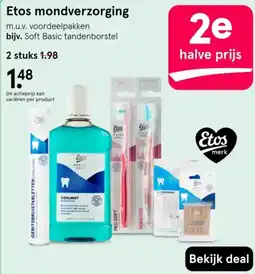 Etos Etos mondverzorging aanbieding
