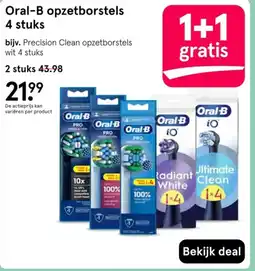 Etos Oral B opzetborstels aanbieding
