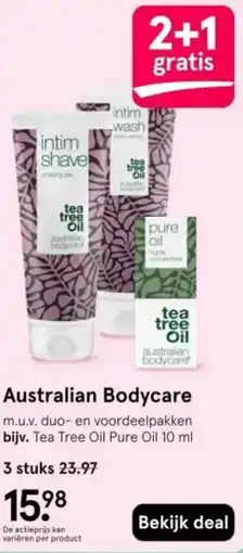 Etos Australian Bodycare aanbieding