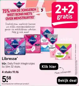 Etos Libresse aanbieding