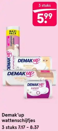 Etos Demak'up wattenschijfjes aanbieding