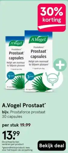 Etos A.Vogel Prostaat aanbieding