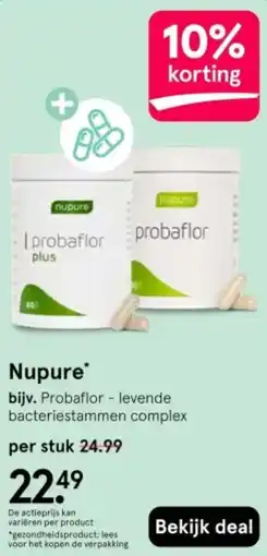 Etos Nupure aanbieding