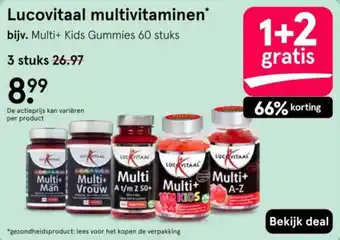 Etos Lucovitaal multivitaminen aanbieding