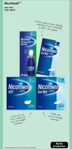 Etos Nicotinell aanbieding