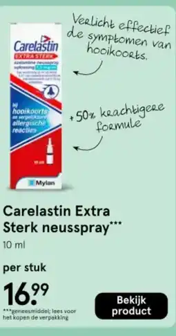 Etos Carelastin Extra Sterk neusspray aanbieding