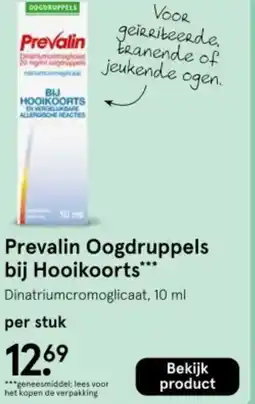Etos Prevalin Oogdruppels bij Hooikoorts aanbieding