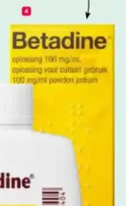 Etos Betadine aanbieding