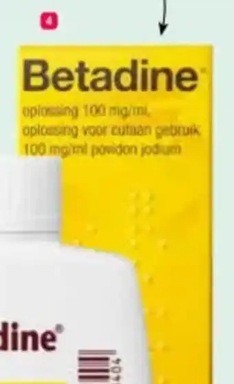 Etos Betadine aanbieding