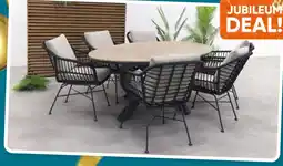 Van der Garde tuinmeubelen Margriet Edison tuinset aanbieding