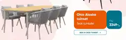 Van der Garde tuinmeubelen Ohio Alaska tuinset aanbieding