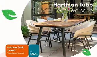 Van der Garde tuinmeubelen Hartman Tubb tuinset aanbieding