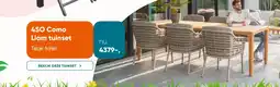 Van der Garde tuinmeubelen 4SO Como Liam tuinset aanbieding