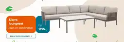 Van der Garde tuinmeubelen Sierra loungeset aanbieding