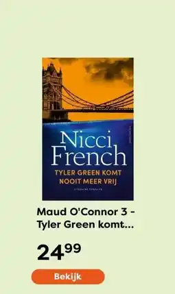 The Read Shop Maud O'Connor 3 - Tyler Green komt nooit meer vrij aanbieding