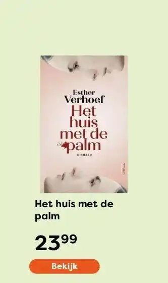 The Read Shop Het huis met de palm aanbieding